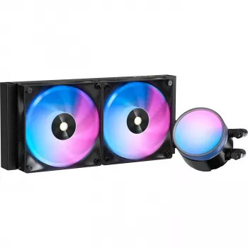 Ocypus Delta L24 ARGB V2 240mm Czarny wielofunkcyjny ciekły cooler CPU