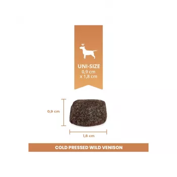 BEMO Cold Pressed Wild Venison Dry Dog Food - 3kg