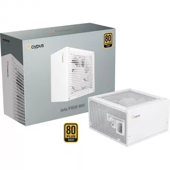 OCYPUS Iota P850 White 850W 80 PLUS Gold w pełni modularny zasilacz ATX 3.0