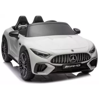 LEAN CARS Mercedes AMG SL63 Akumulatorowy Samochodzik dla Dzieci Biały