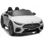 LEAN CARS Mercedes AMG SL63 Akumulatorowy Samochodzik dla Dzieci Biały
