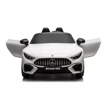 LEAN CARS Mercedes AMG SL63 Akumulatorowy Samochodzik dla Dzieci Biały