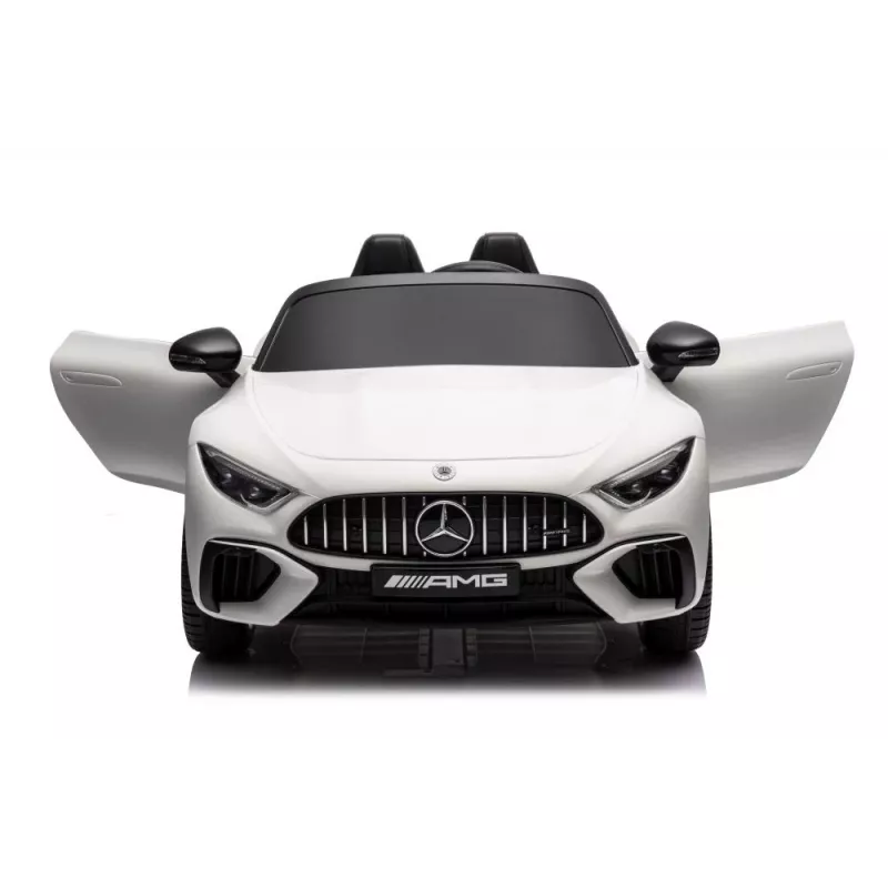 LEAN CARS Mercedes AMG SL63 Akumulatorowy Samochodzik dla Dzieci Biały