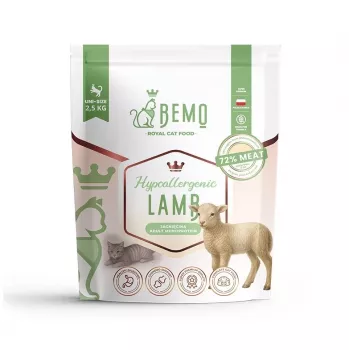 BEMO Cat Hypoallergenic Lamb Sucha Karma dla Kotów 2,5 kg
