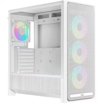 Obudowa komputerowa Ocypus Delta C70 ARGB White Panoramic Glass Mid-Tower