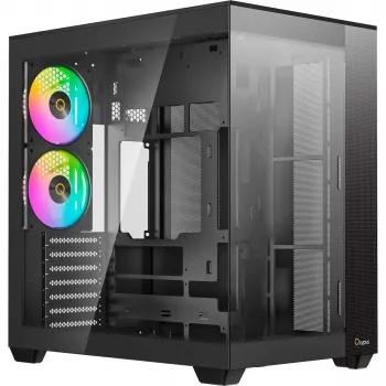 Obudowa Mid-Tower Ocypus Delta C74 ARGB Black Panoramic Glass