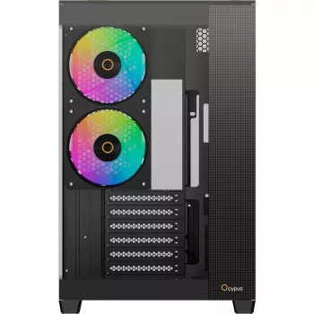 Obudowa Mid-Tower Ocypus Delta C74 ARGB Black Panoramic Glass