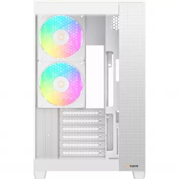 Obudowa Mid-Tower Ocypus Delta C74 ARGB White Panoramic Glass