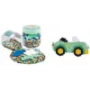 Hama Midi koraliki do zaprasowywania i podstawki, 5,0 mm, różne kolory, w plastikowym pudełku do przechowywania 00002053