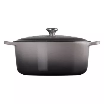 LE CREUSET Żeliwny Okrągły Garnek Dutch Oven 34cm 12L Szary