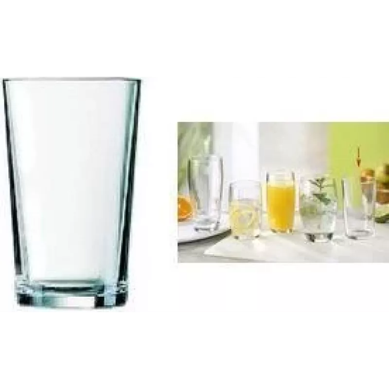 Esmeyer Arcoroc Conique Szklanka do soku 250 ml, Hartowane, Szklanki układane w stos, Zestaw 6 384-3001
