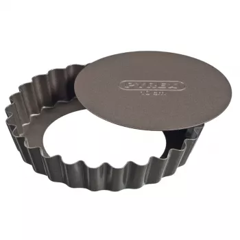 Zestaw foremek do ciasta PYREX 4 szt. z wyjmowanym dnem Ø10cm