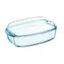 PYREX Szklane naczynie z pokrywką 4,5L Prostokątne Essentials 33x20x14cm