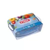 PYREX Szklane naczynie z pokrywką 4,5L Prostokątne Essentials 33x20x14cm