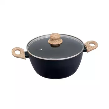 Garnek PYREX Cook & Care z pokrywką 24 cm 4,1 l stal nierdzewna