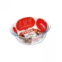 Szkło PYREX pojemnik do frytkownicy beztłuszczowej Ø18cm/1L