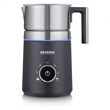 Severin SM 3586 Spuma 700 Indukcyjny spieniacz do mleka Czarny/Stal nierdzewna