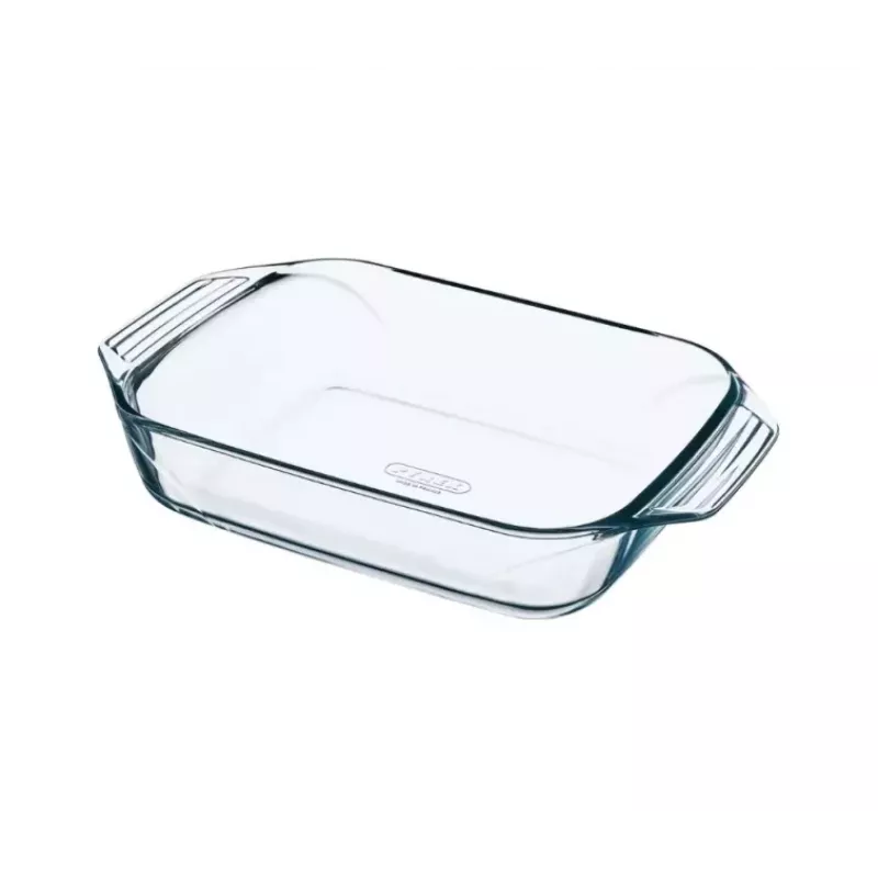 PYREX Let's Share Prostokątna Szklana Forma do Pieczenia 35x23cm 3L