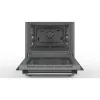 Bosch HKR39C250 Serie 4 Wolnostojąca Kuchenka Elektryczna z Płytą Ceramiczną, Stal Nierdzewna