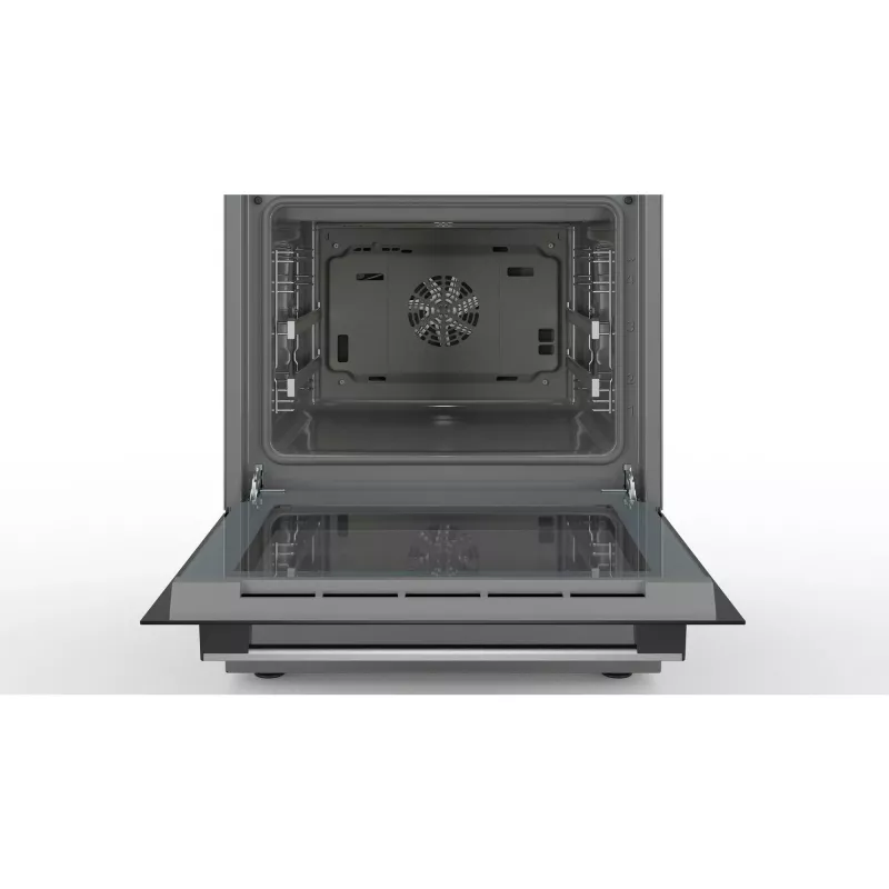 Bosch HKR39C250 Serie 4 Wolnostojąca Kuchenka Elektryczna z Płytą Ceramiczną, Stal Nierdzewna