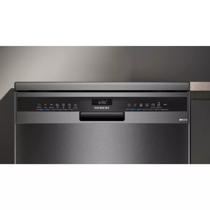 Siemens SN23EC03ME iQ300 Zmywarka wolnostojąca 60 cm, 14 zestawów, klasa energetyczna B, Home Connect
