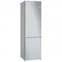 Bosch KGN392LBF Serie 4 Wolnostojąca Chłodziarko-Zamrażarka, wysokość 203 cm, klasa efektywności energetycznej B, srebrny Inox-Look
