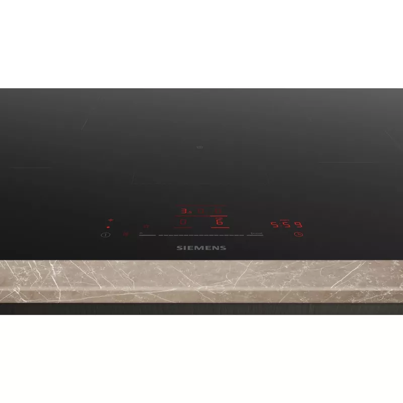 Siemens EH801HFB1E iQ300 Płyta indukcyjna 80 cm Czarna, Montowana na równi (Zintegrowana)