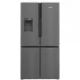 Siemens KF96DPXEA iQ700 French Door Side-by-Side Chłodziarko-Zamrażarka z Dozownikiem Wody i Lodu, 183 cm, Klasa Energetyczna E, Stal Nierdzewna