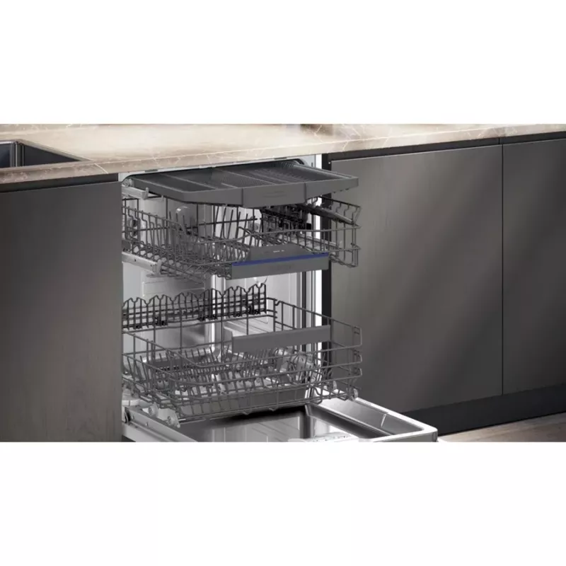 Siemens SX53ES22CE iQ300 Częściowo zabudowana zmywarka, 60 cm, 13 kompletów naczyń, klasa energetyczna E, Home Connect, AquaStop, InfoLight, stal nierdzewna