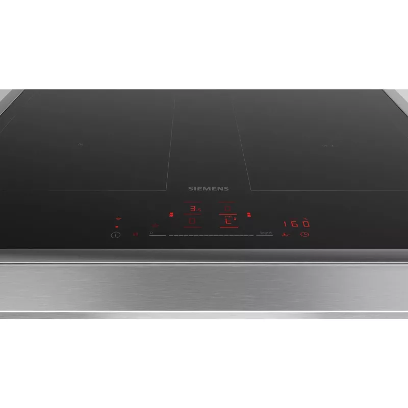 Siemens ED645HQC1E iQ500 Płyta indukcyjna 60 cm Czarna, Montowana na powierzchni z Ramką