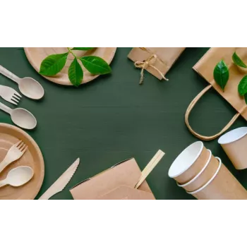 GoGreen Kompostowalne Słomki z Trzciny 20 szt. Naturalne Słomki do Picia