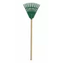 HORTUS Małe grabie ręczne z uchwytem zielone 20 cm 14 zębów
