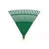 HORTUS Grabie do liści z trzonkiem zielone 45 cm (20 zębów)