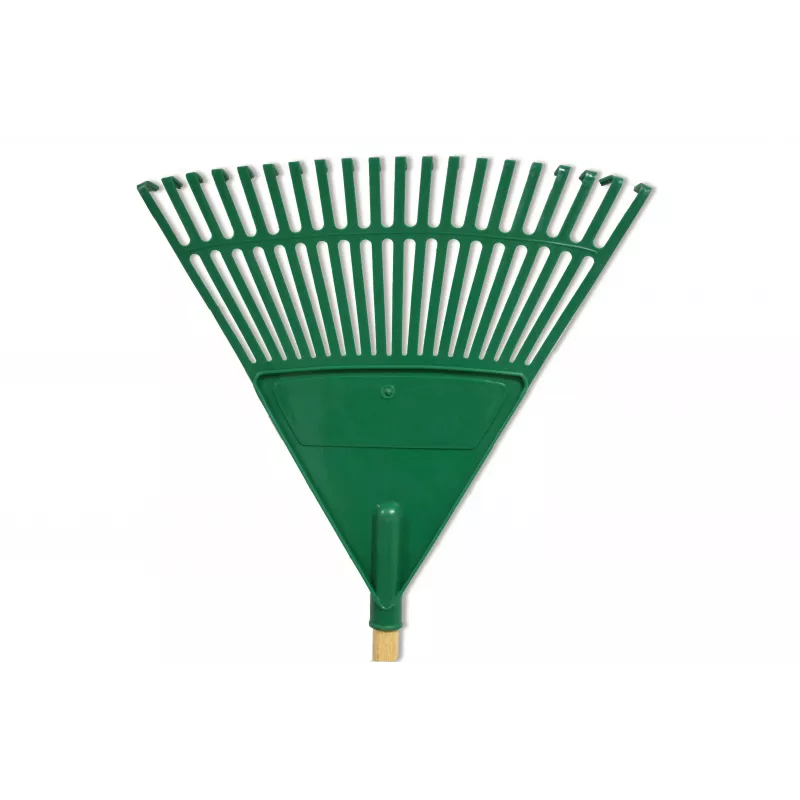 HORTUS Grabie do liści z trzonkiem zielone 45 cm (20 zębów)