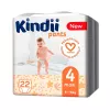 Kindii Maxi rozmiar 4 pieluchy jednorazowe (9-15 kg) 22 szt.