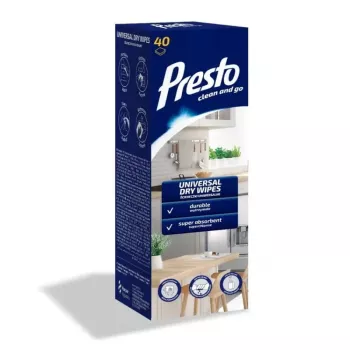 PRESTO Uniwersalna rolka chusteczek 40 szt., pudełko