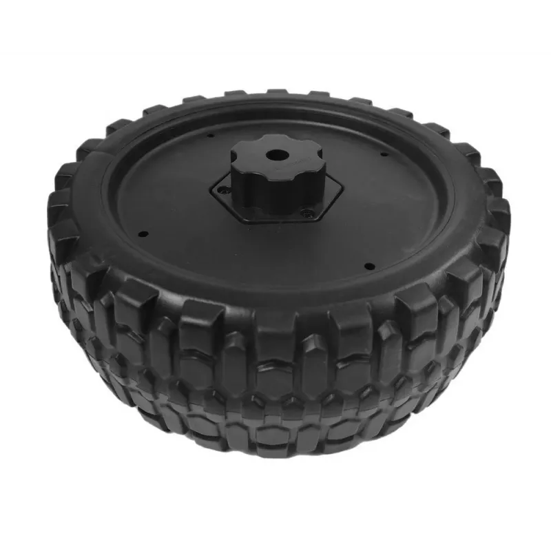 LEAN CARS Tylne koło do XMX611 - 250 mm uniwersalne koło zapasowe, sześciokątny wał napędowy, kompatybilne z pojazdem 12V