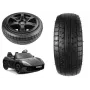 LEAN CARS Przednie koło do pojazdu na akumulator Perfecta YSA021A, 250 mm, czarny