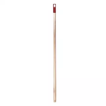 YORK Drewniany Trzonek 120 cm LUX – Zapasowy Trzonek Narzędziowy do Miotły, Grabi, Motyki, Naturalne Drewno, 28 mm Średnica