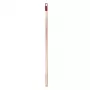 YORK Drewniany Trzonek 120 cm LUX – Zapasowy Trzonek Narzędziowy do Miotły, Grabi, Motyki, Naturalne Drewno, 28 mm Średnica