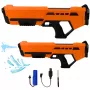 LEAN TOYS Pistolet na wodę karabin elektryczny automatyczny pomarańczowy