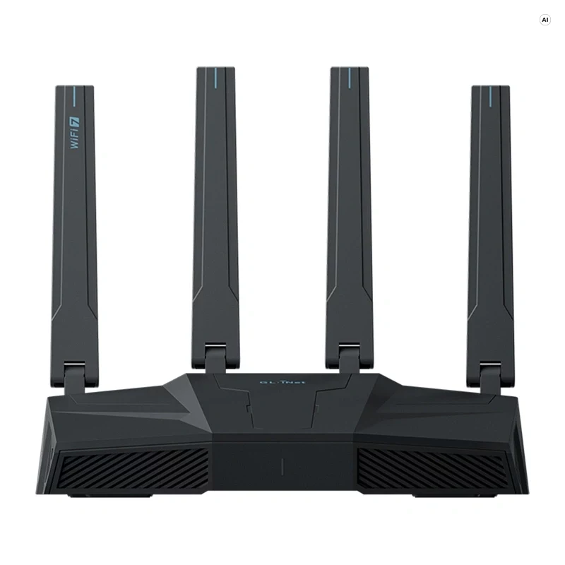 Router VPN GL.iNet GL-BE6500 Wi-Fi 7 Tri-Band 2.5G Multi-Gigabit