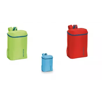 Plecak termiczny GIOSTYLE Frio Assorted, jasnoniebieski/zielony/czerwony