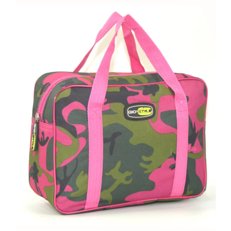 GIOSTYLE Torba termiczna Camouflage 12L, różne kolory (fuksja/niebieski/żółty/biały)
