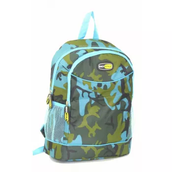 Plecak termiczny GIOSTYLE Camouflage 20L - fuksja/niebieski/żółty/biały