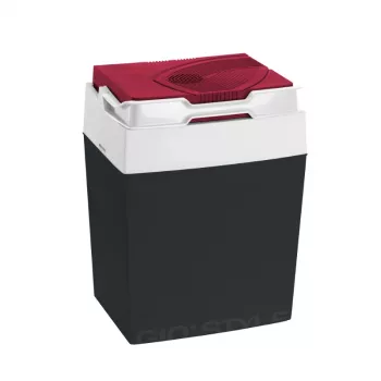 GIOSTYLE Brio 30 / 12V ciemnoszaro-czerwono-niebieska elektryczna chłodziarka turystyczna