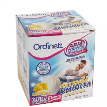 Tabletki uzupełniające pochłaniające wilgoć ORDINETT 450g x 3 szt. Cytryna