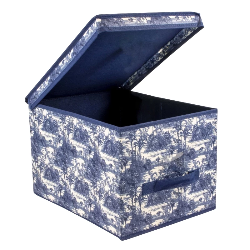 ORDINETT Box M 30x40x25cm Kyoto pudełko do przechowywania, 30L, przezroczyste
