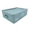 ORDINETT Prostokątne pudełko do przechowywania z zamkiem błyskawicznym 42x32x14 cm Miętowe