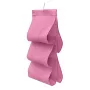 ORDINETT Wiszący organizer na torebki z 5 półkami 72x42cm Blossom